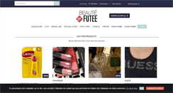 Desktop Screenshot of beaute-futee.com