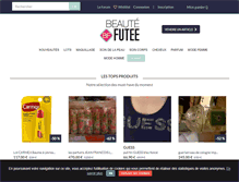 Tablet Screenshot of beaute-futee.com